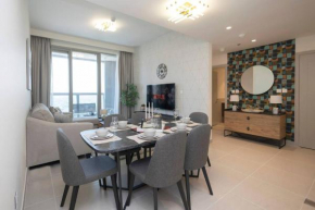 Urban 1-BR APT with Sea Views in Forte Downtown 2103